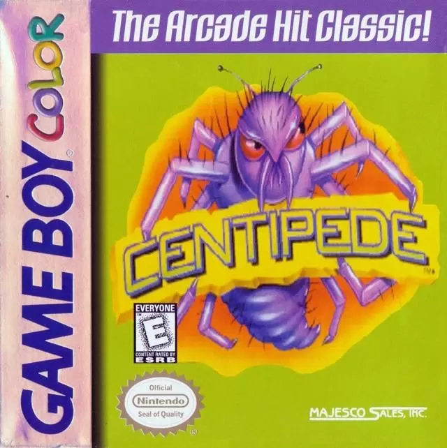 Jeux Game Boy Color - Centipede