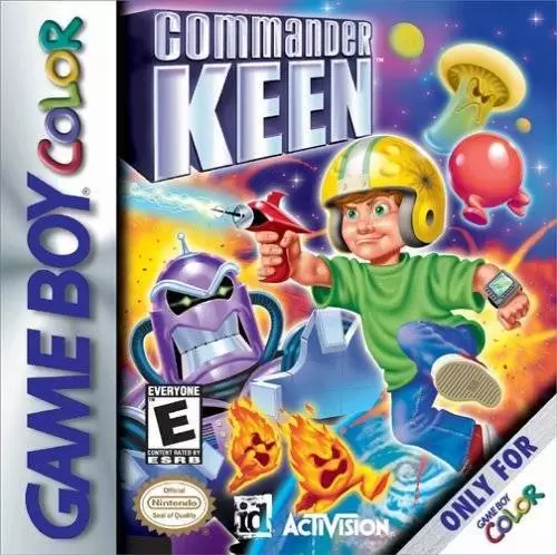 Jeux Game Boy Color - Commander Keen