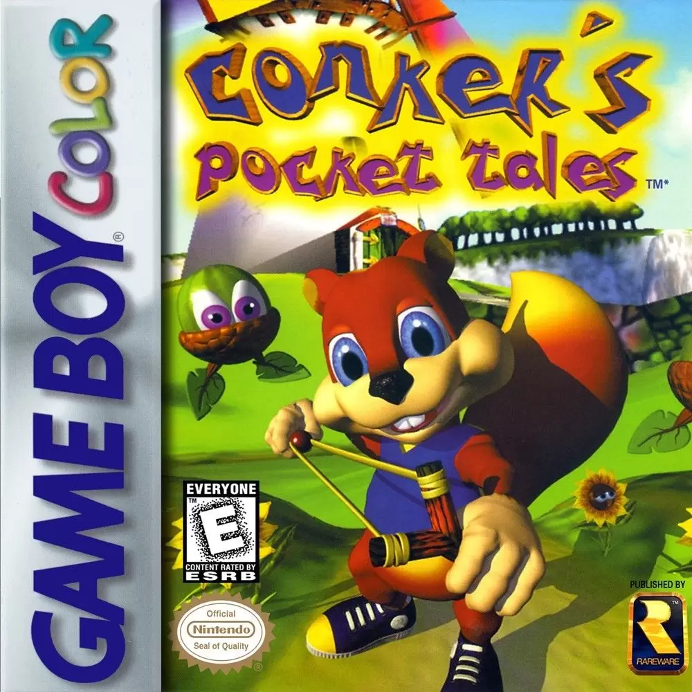 Game Boy Color Games - Conker\'s Pocket Tales