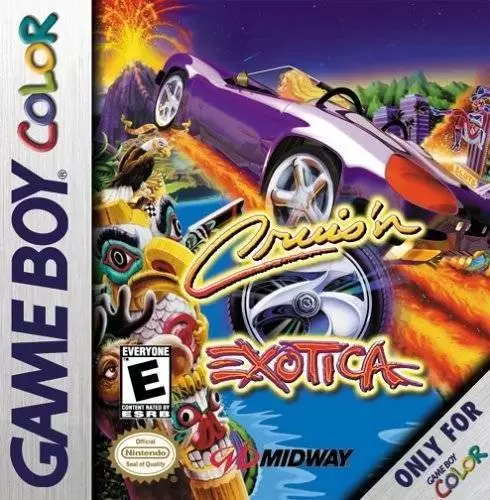Jeux Game Boy Color - Cruis\'n Exotica