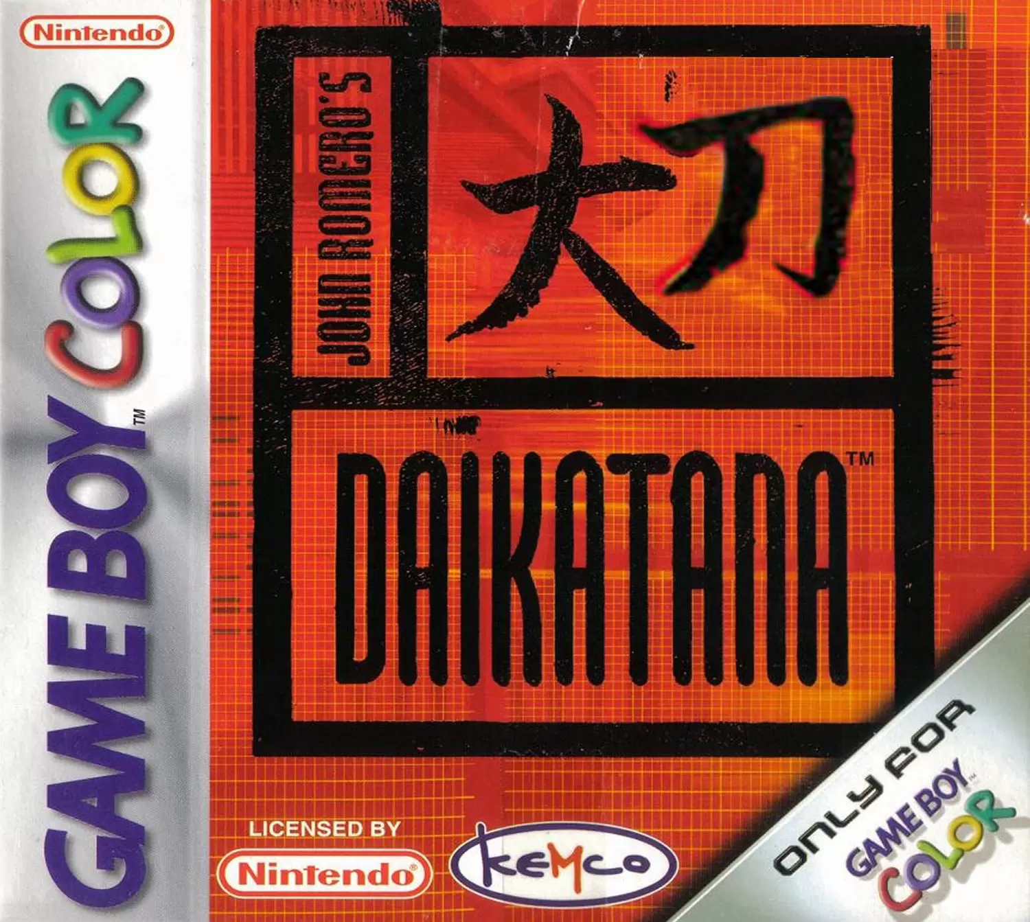 Jeux Game Boy Color - Daikatana
