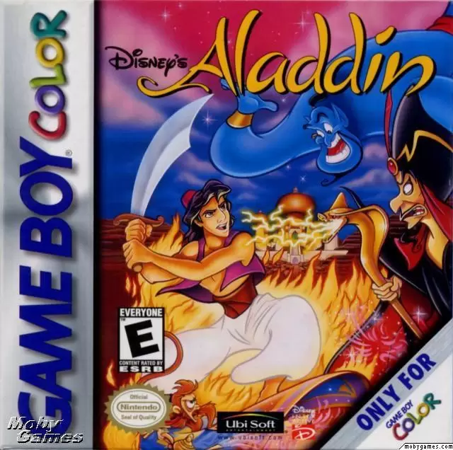 Game Boy Color Games - Disney\'s Aladdin