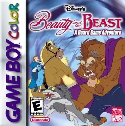 Game Boy Color Games - Disney\'s Beauty and the Beast: A Board Game Adventure