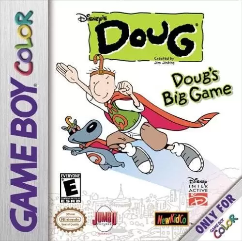 Game Boy Color Games - Disney\'s Doug: Doug\'s Big Game
