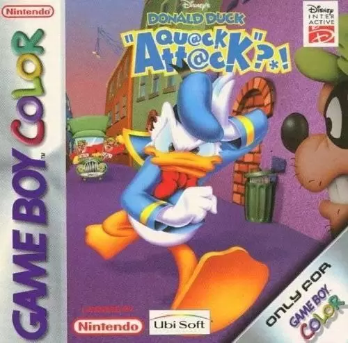Game Boy Color Games - Donald Duck: Goin\' Quackers