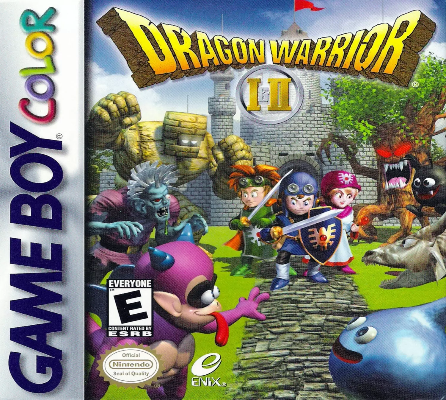 Game Boy Color Games - Dragon Warrior I & II