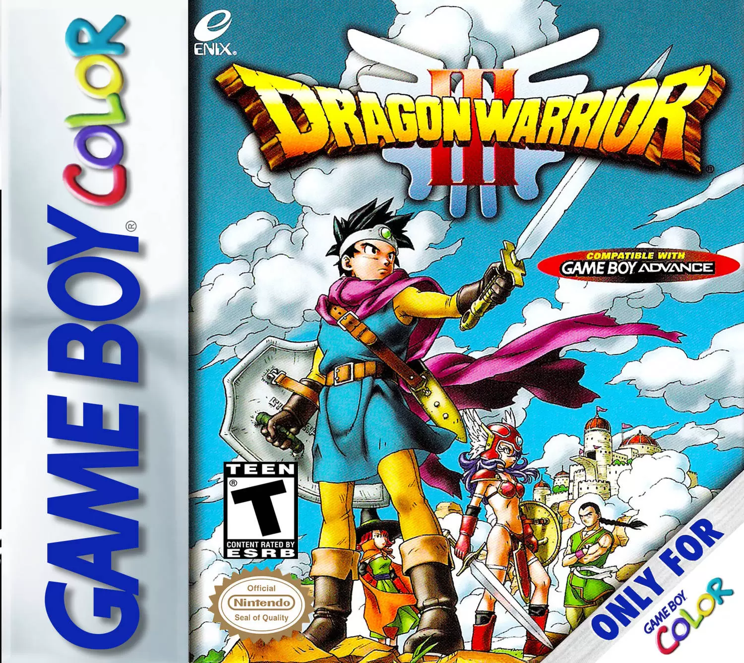 Game Boy Color Games - Dragon Warrior III