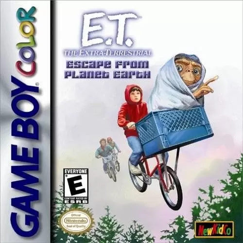 Jeux Game Boy Color - E.T. The Extra-Terrestrial: Escape from Planet Earth