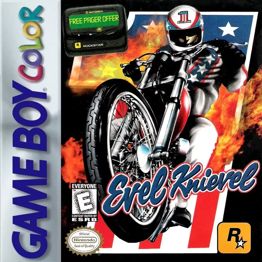 Game Boy Color Games - Evel Knievel