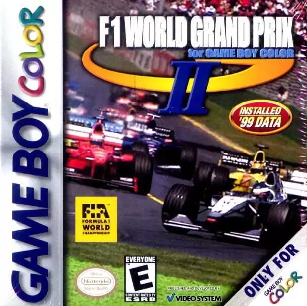 Game Boy Color Games - F1 World Grand Prix II
