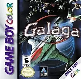 Jeux Game Boy Color - Galaga: Destination Earth