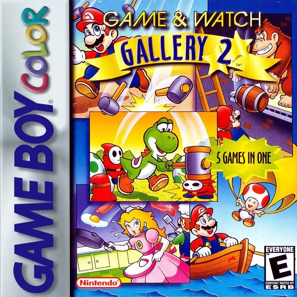 Game Boy Color Games - Game & Watch Gallery 2