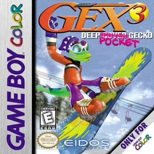 Jeux Game Boy Color - Gex 3: Deep Pocket Gecko