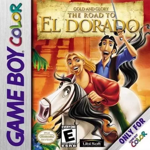 Game Boy Color Games - Gold and Glory: The Road to El Dorado