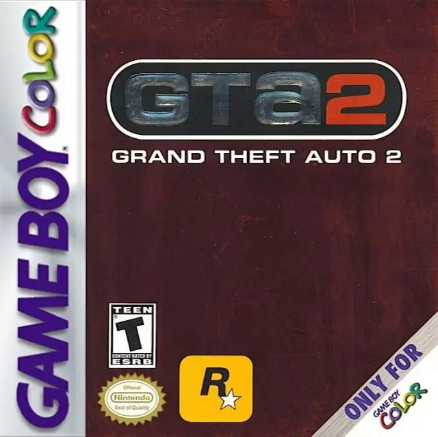 Jeux Game Boy Color - Grand Theft Auto 2