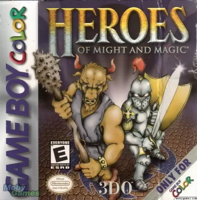 Jeux Game Boy Color - Heroes of Might and Magic
