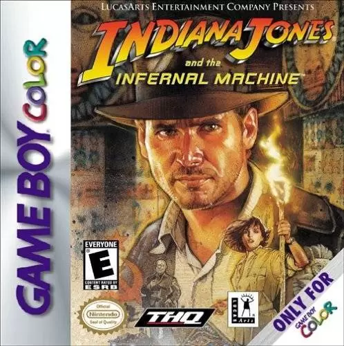 Jeux Game Boy Color - Indiana Jones and the Infernal Machine