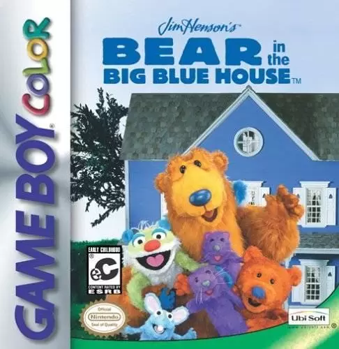 Game Boy Color Games - Jim Henson\'s Bear in the Big Blue House
