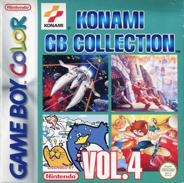 Game Boy Color Games - Konami GB Collection: Vol.4