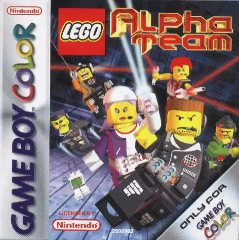 Jeux Game Boy Color - LEGO Alpha Team