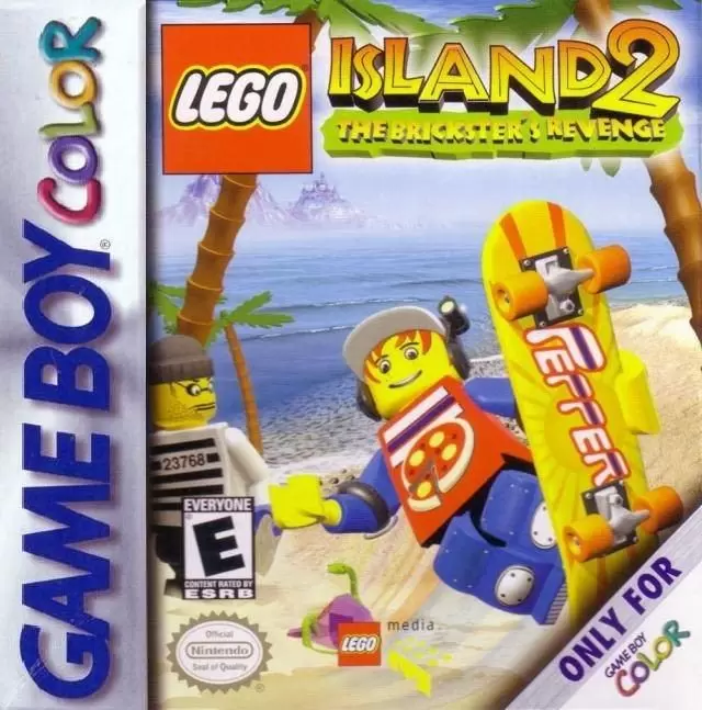 Jeux Game Boy Color - LEGO Island 2: The Brickster\'s Revenge