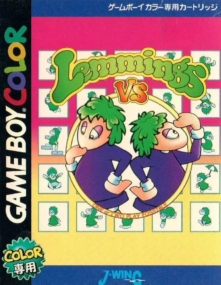 Game Boy Color Games - Lemmings & Oh No! More Lemmings