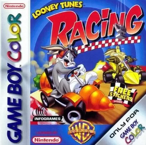 Jeux Game Boy Color - Looney Tunes Racing