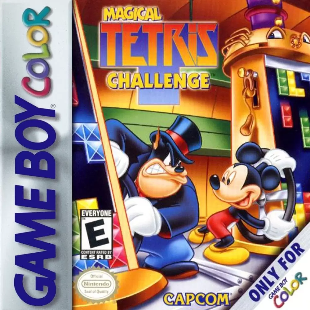 Jeux Game Boy Color - Magical Tetris Challenge