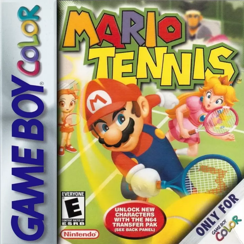 Jeux Game Boy Color - Mario Tennis