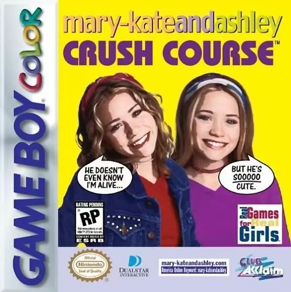 Jeux Game Boy Color - Mary-Kate and Ashley: Crush Course