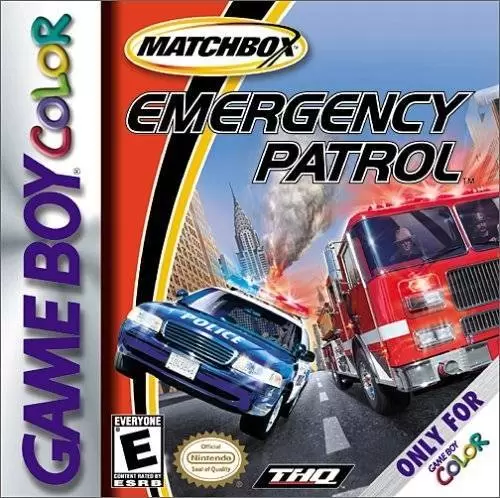 Jeux Game Boy Color - Matchbox Emergency Patrol