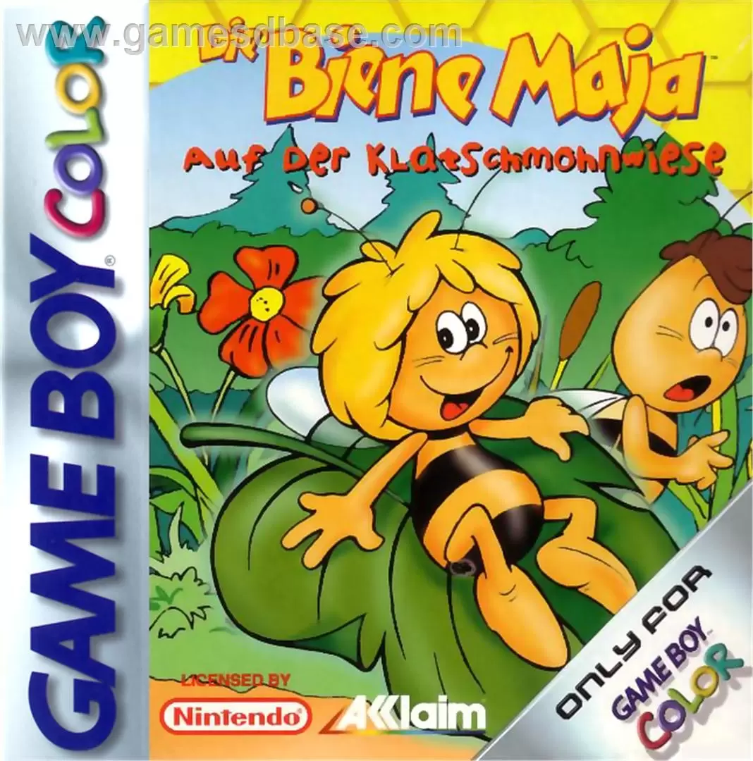 Game Boy Color Games - Maya the Bee - Garden Adventures