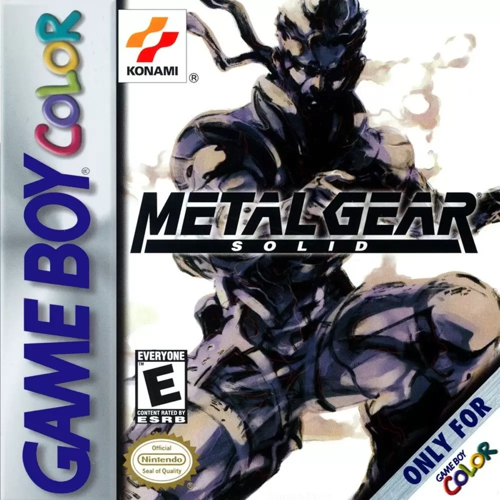 Jeux Game Boy Color - Metal Gear Solid