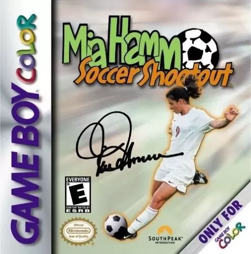 Game Boy Color Games - Mia Hamm Soccer Shootout