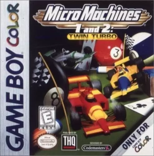 Game Boy Color Games - Micro Machines 1 and 2: Twin Turbo