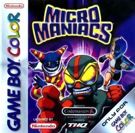 Game Boy Color Games - Micro Maniacs