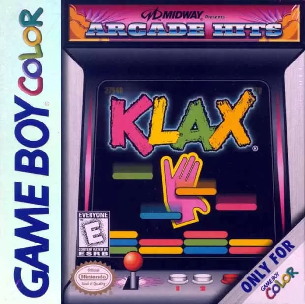 Jeux Game Boy Color - Midway Presents Arcade Hits: Klax