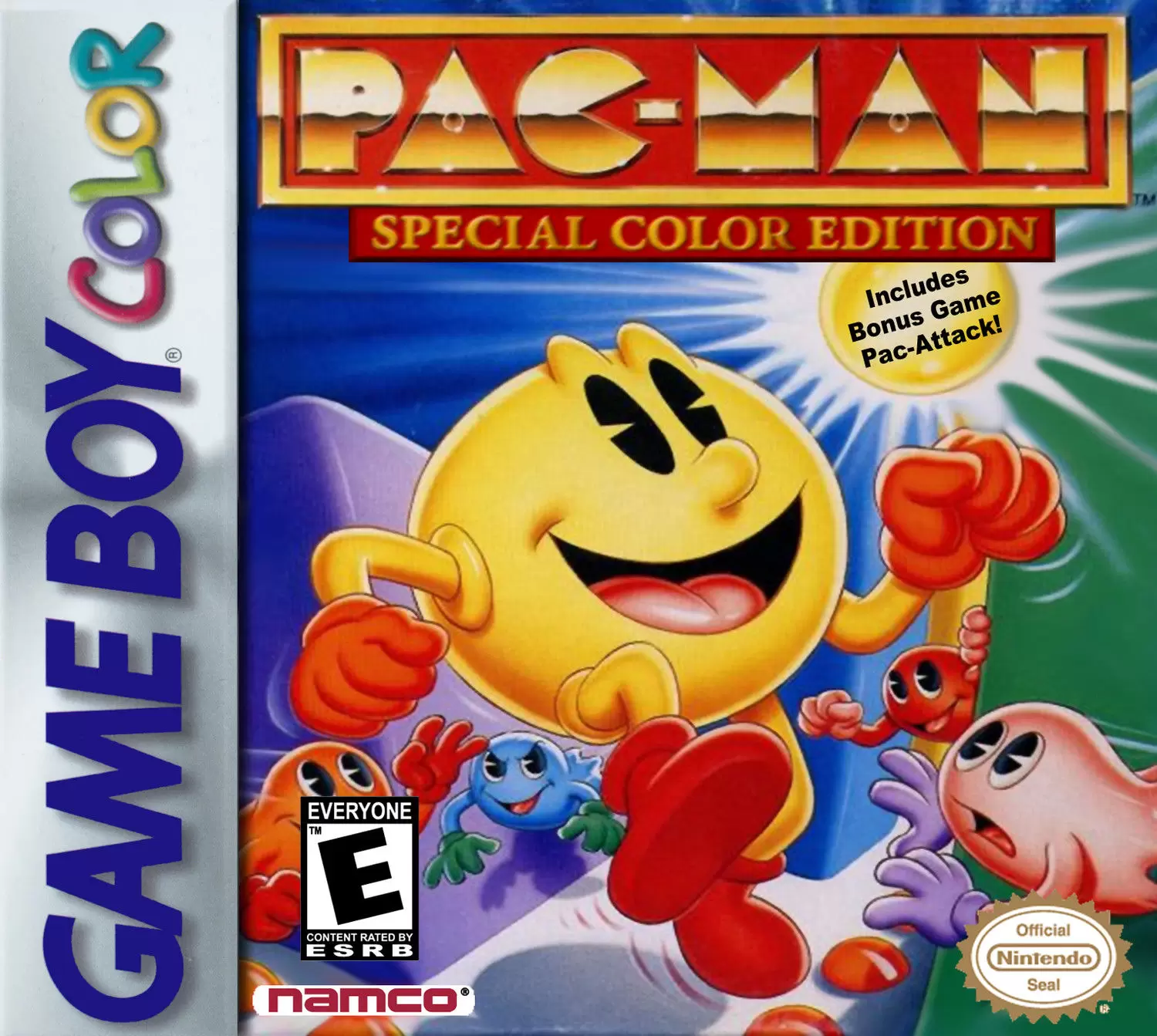 Jeux Game Boy Color - Pac-Man: Special Color Edition