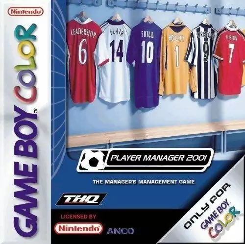 Jeux Game Boy Color - Player Manager 2001