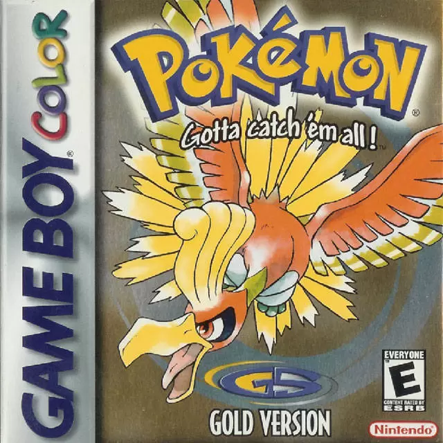 Game Boy Color Games - Pokémon Gold Version