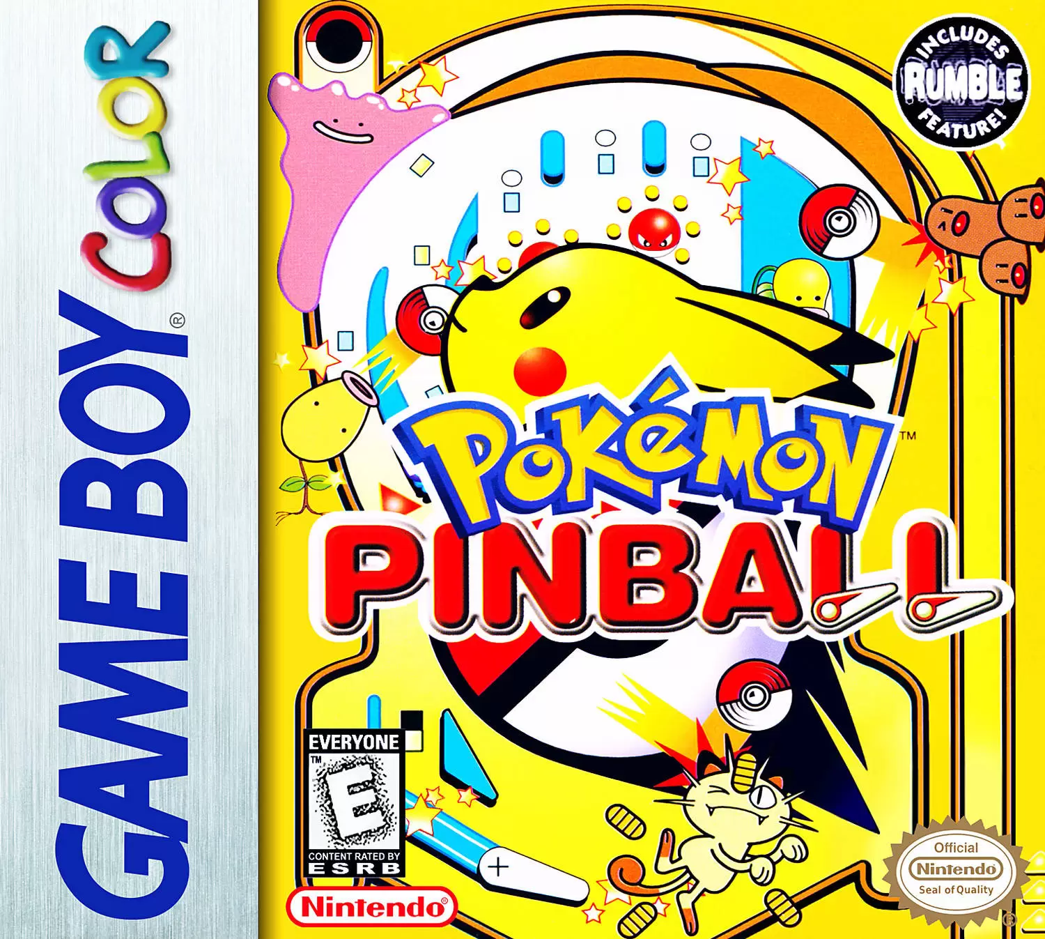 Jeux Game Boy Color - Pokémon Pinball