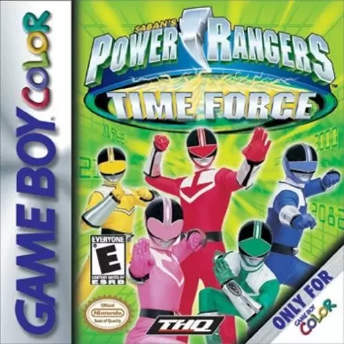 Jeux Game Boy Color - Power Rangers: Time Force