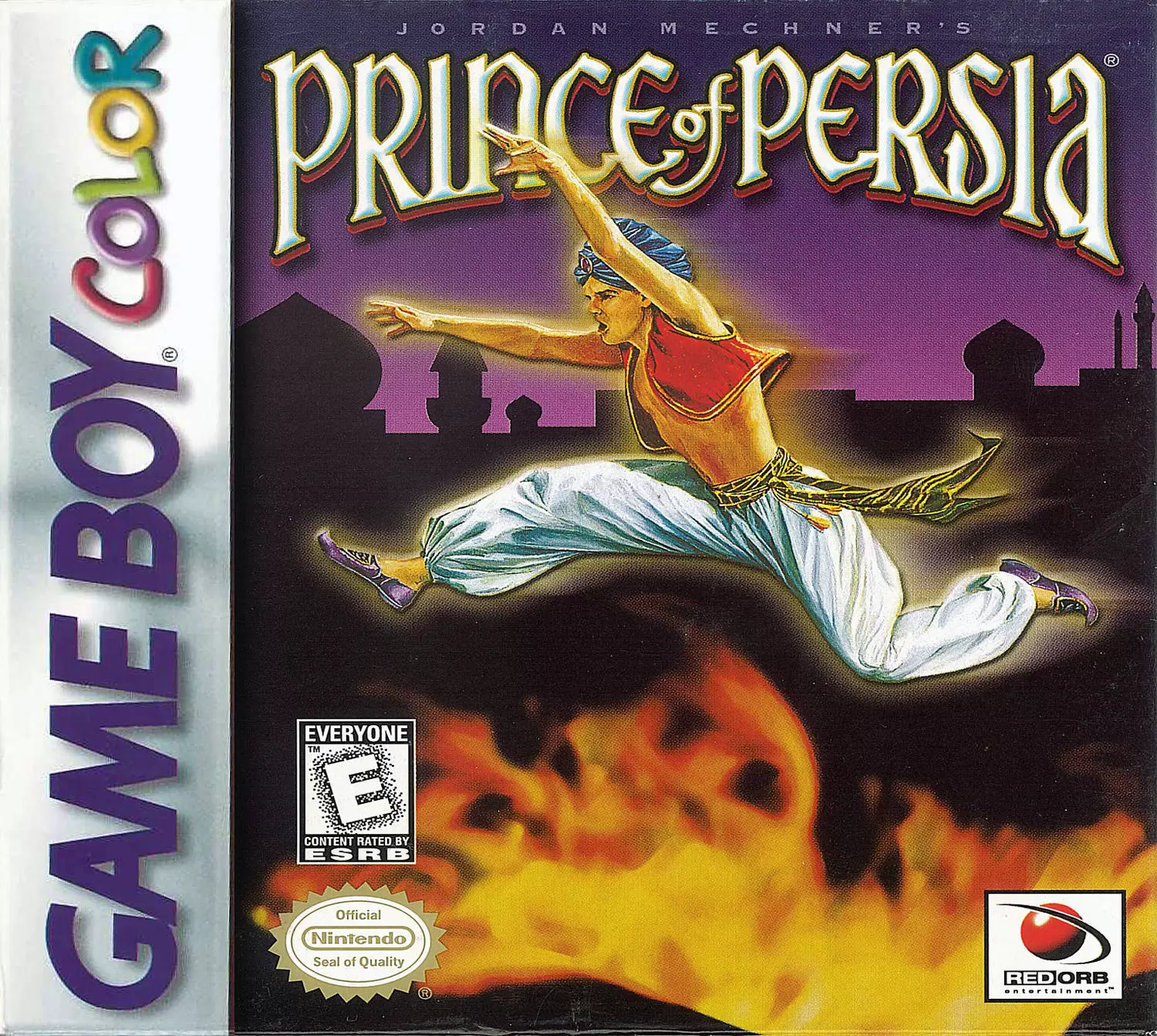 Jeux Game Boy Color - Prince of Persia