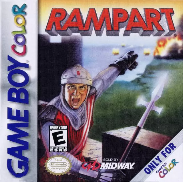 Game Boy Color Games - Rampart