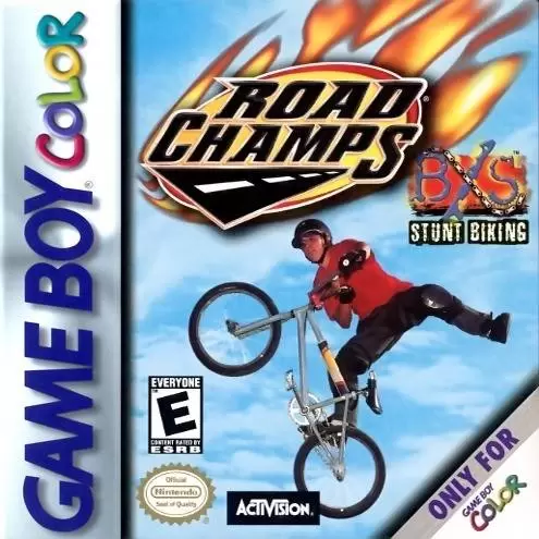 Jeux Game Boy Color - Road Champs: BXS Stunt Biking