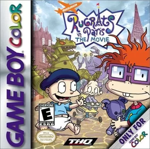 Game Boy Color Games - Rugrats in Paris: The Movie