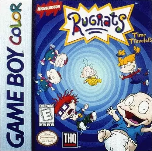 Game Boy Color Games - Rugrats: Time Travellers