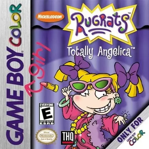 Jeux Game Boy Color - Rugrats: Totally Angelica