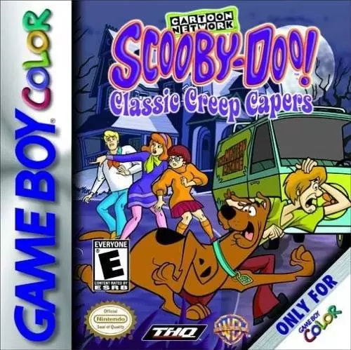 Jeux Game Boy Color - Scooby-Doo! Classic Creep Capers