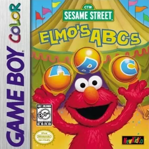 Jeux Game Boy Color - Sesame Street: Elmo\'s ABCs